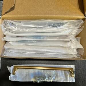 NIB Amerdeco Champagne Bronze Cabinet Pulls Pack of 10